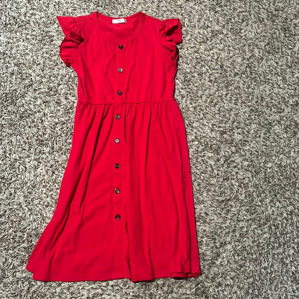 Adorable red dress